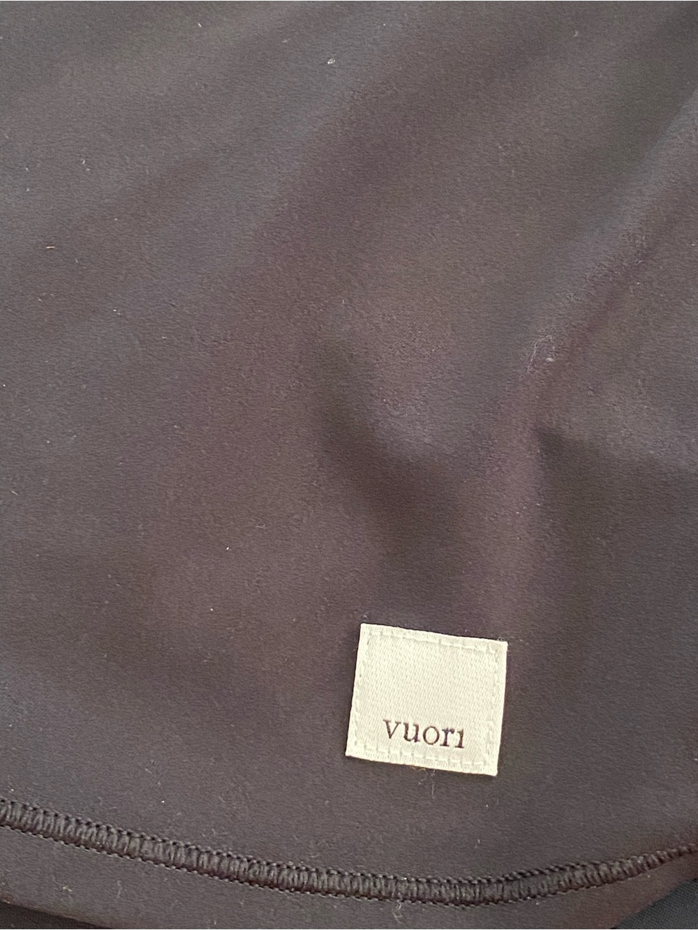 Vuori Daily Tennis Dress in Black Women’s Size Large Built in Shorts - Picture 11 of 13